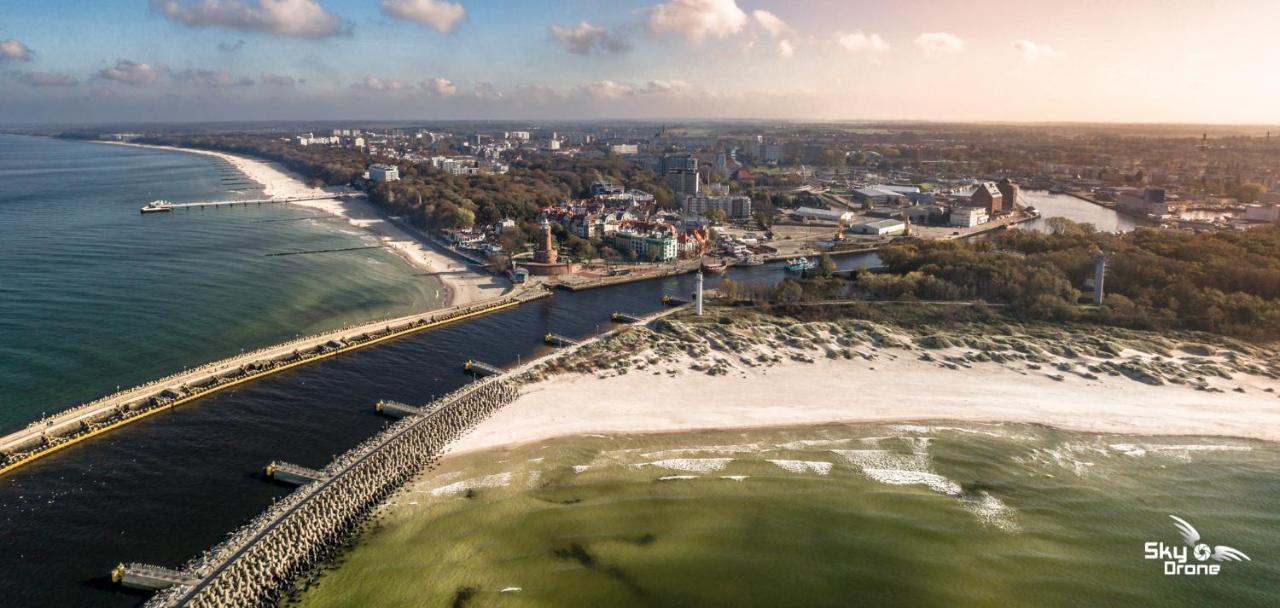 Komfortowy Apartament W Arka Medical Spa Kołobrzeg Exteriör bild
